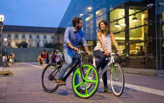 bici al posto delle auto