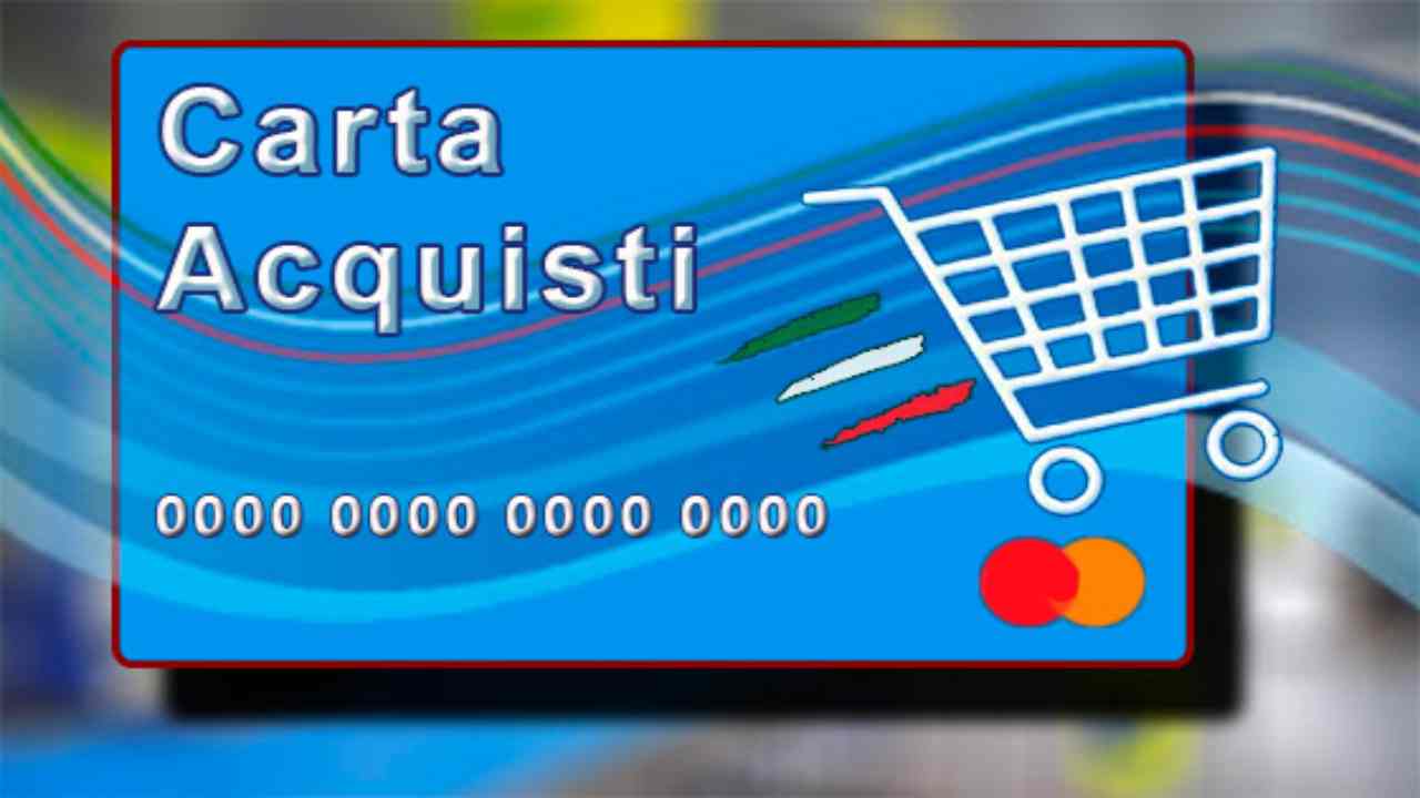 carta acquisti ordinaria