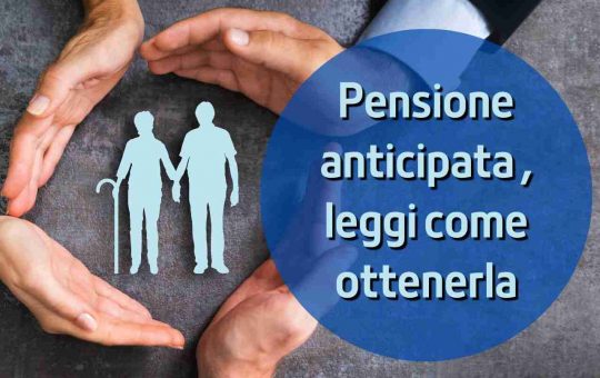 pensione anticipata - solofinanza.it