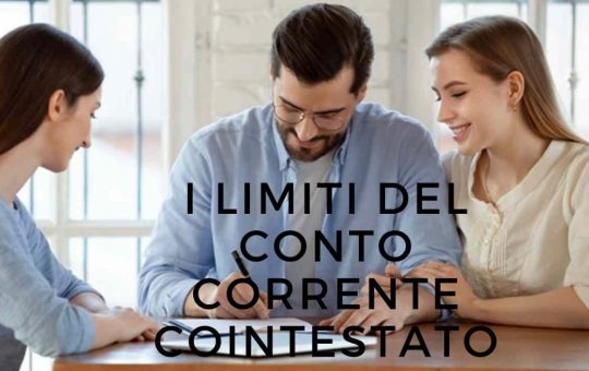 prelievo conto cointestato