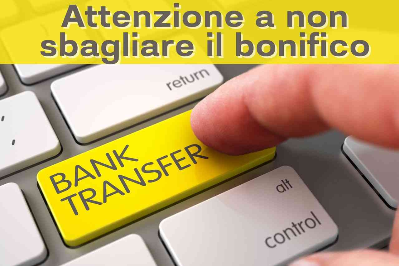 non sbagliare bonifico - solofinanza.it