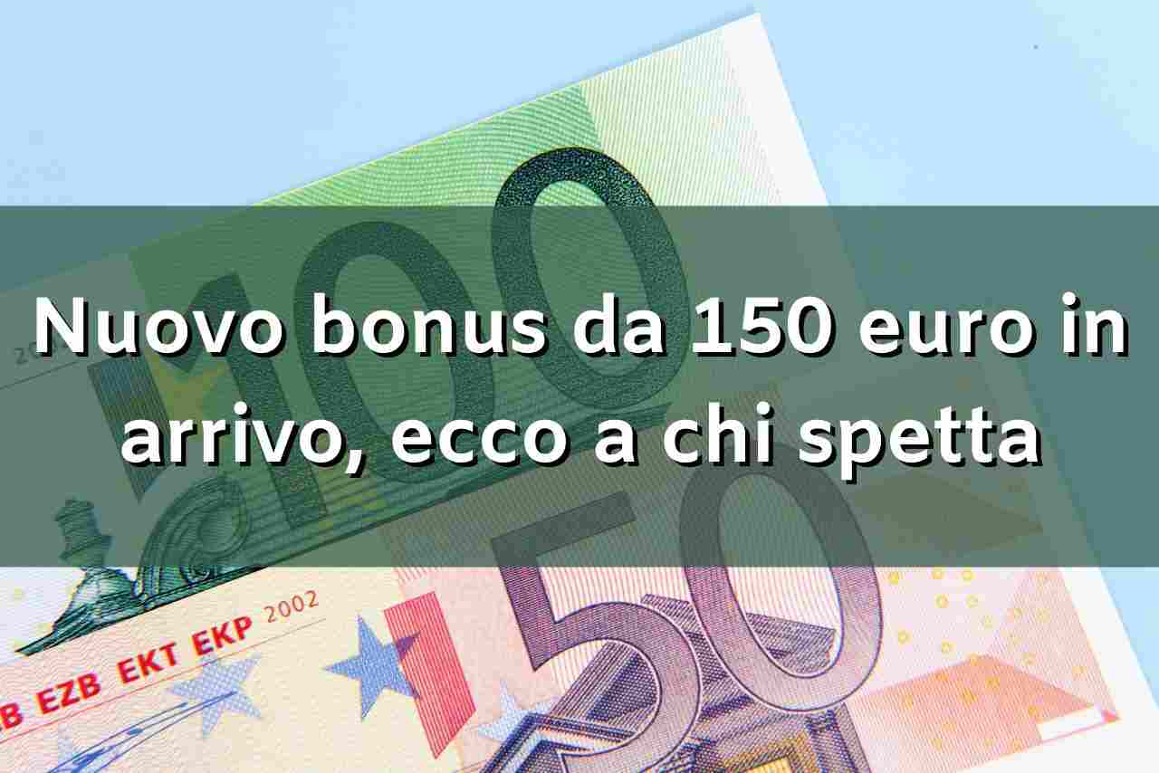 bonus 150 euro - solofinanza.it