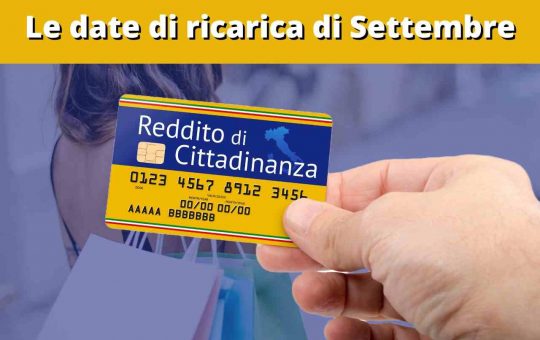 ricarica Settembre RDC - solofinanza.it