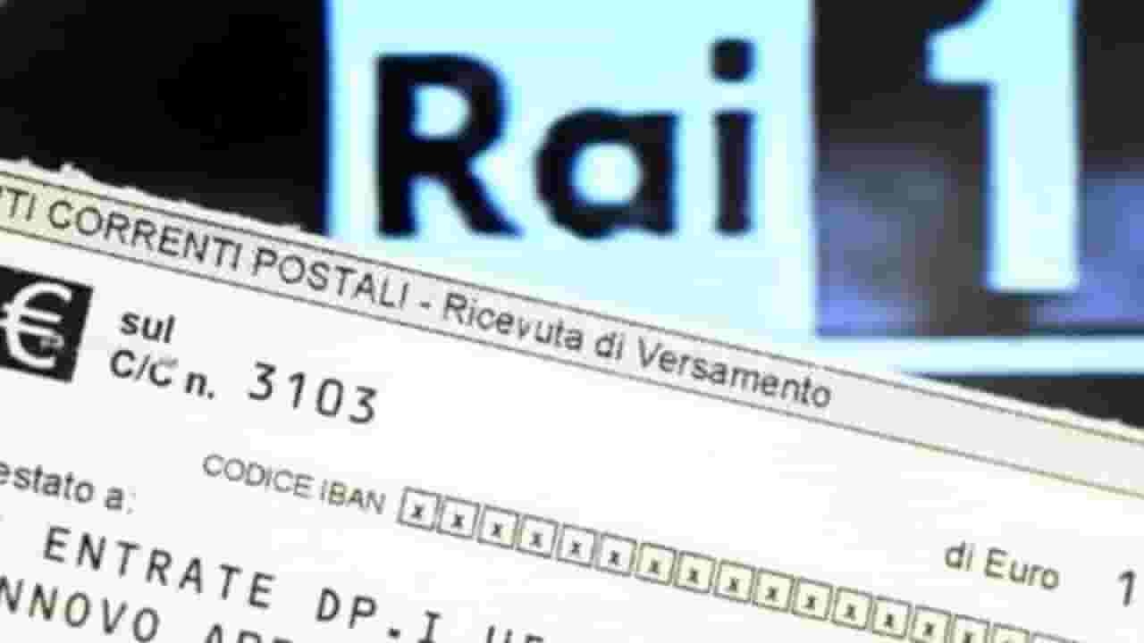 multa per canone rai