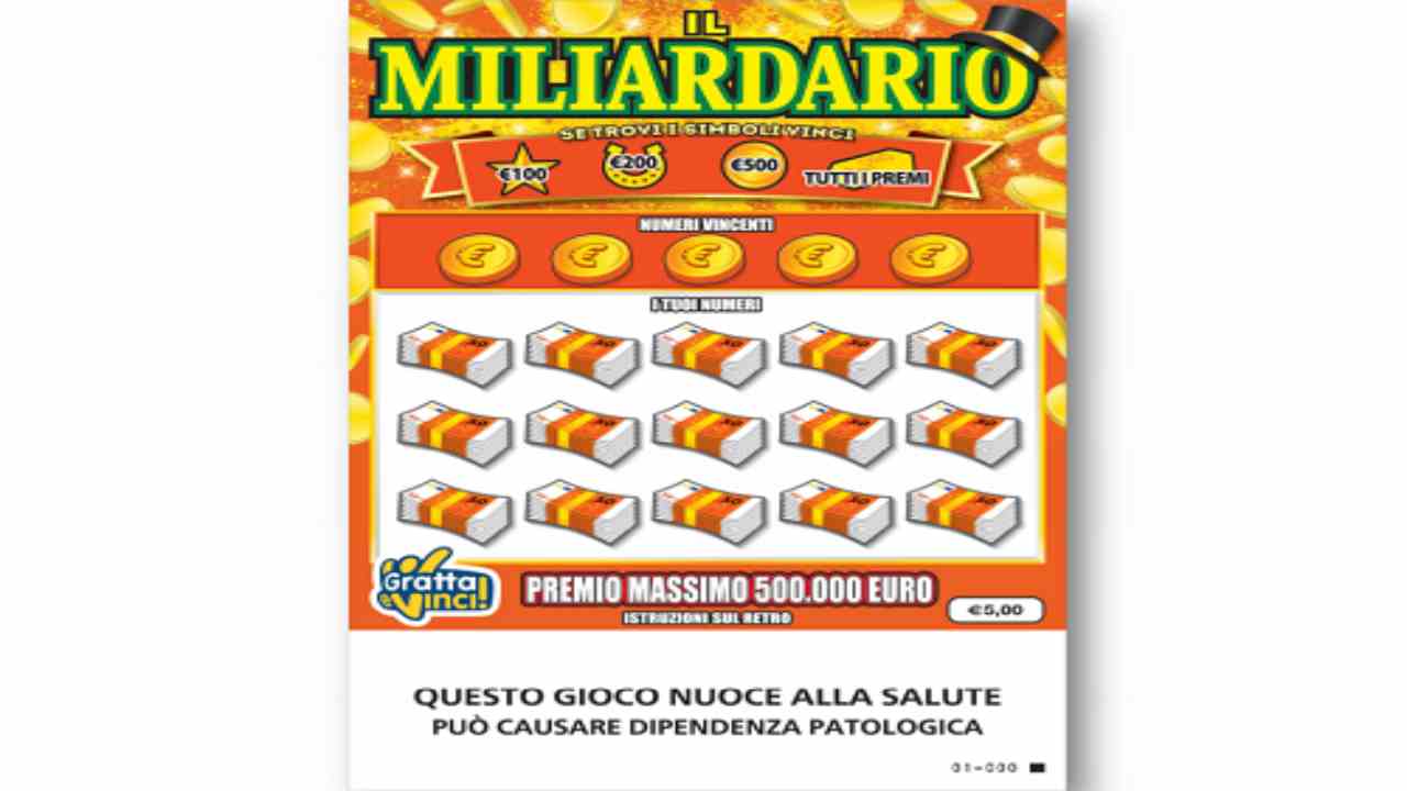 miliardario 300.000 euro