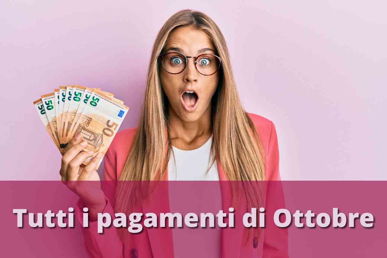 le date dei pagamenti di Ottobre - solofinanza.it