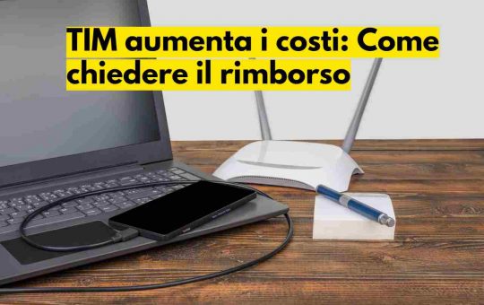 Aumenti TIM rimodulazione contratto