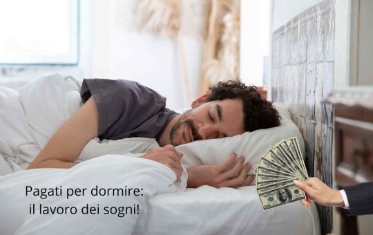 dormire per professione