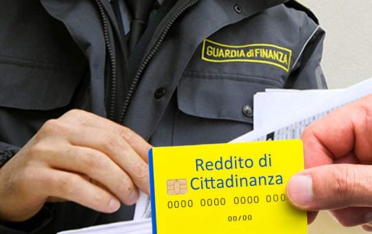 Guardia di Finanza controlli reddito di cittadinanza