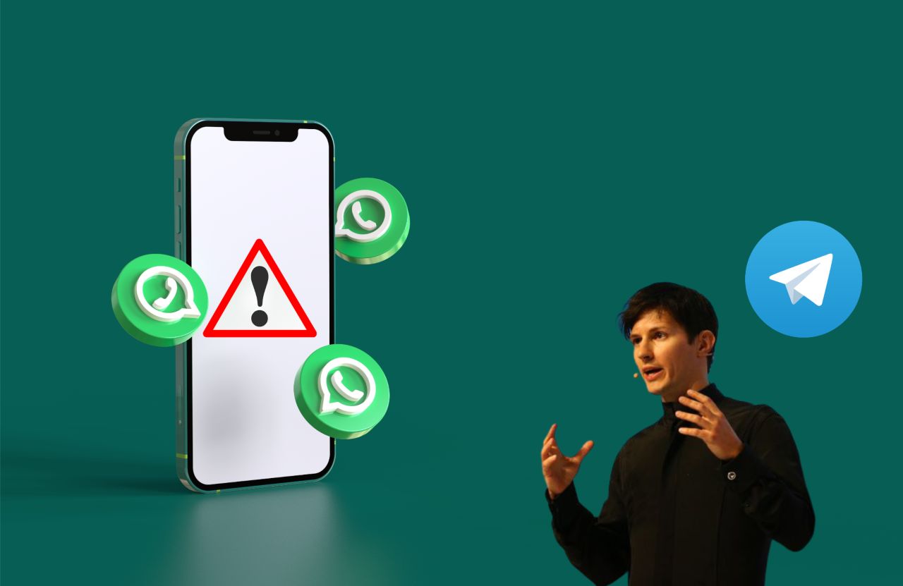 Fondatore di Telegram accusa Whatsapp