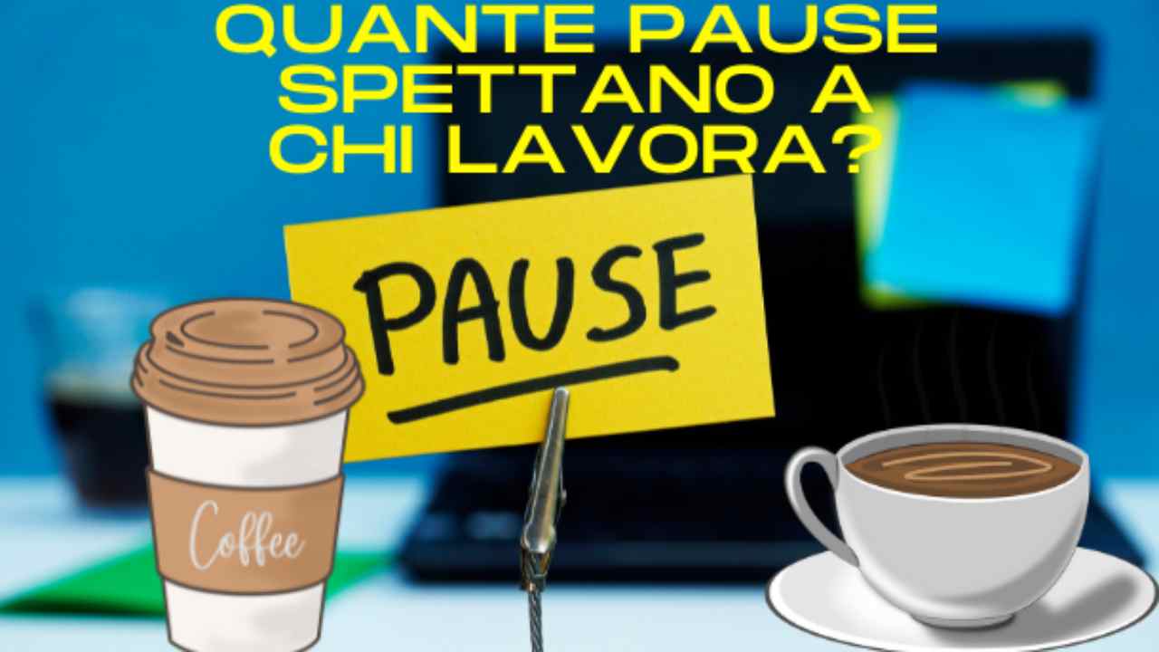 le pause per chi lavora