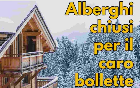 alberghi montagna chiusi