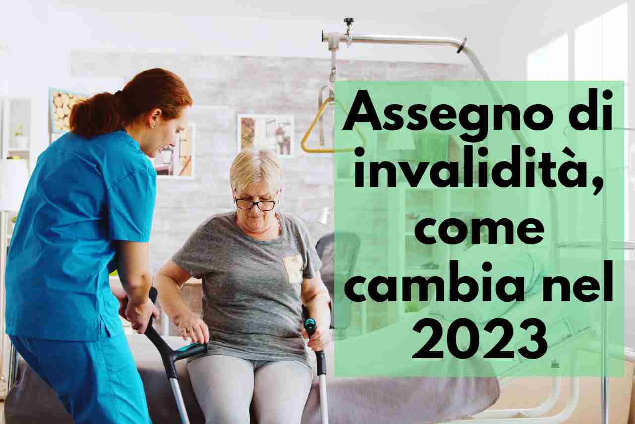 come cambia l'assegno invalidità