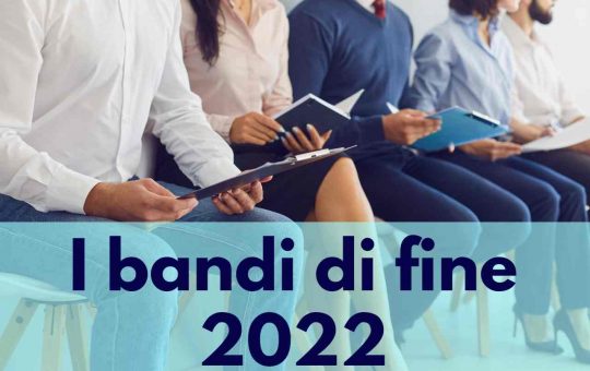 bandi di fine 2022