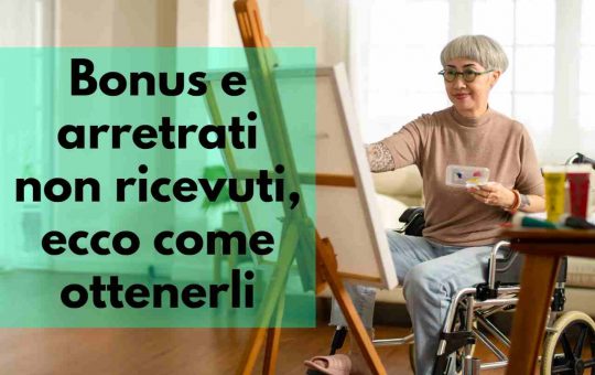 bonus e pensioni