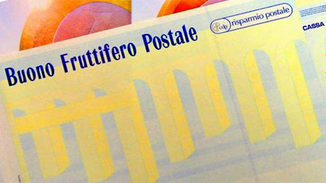 nuovo buono postale