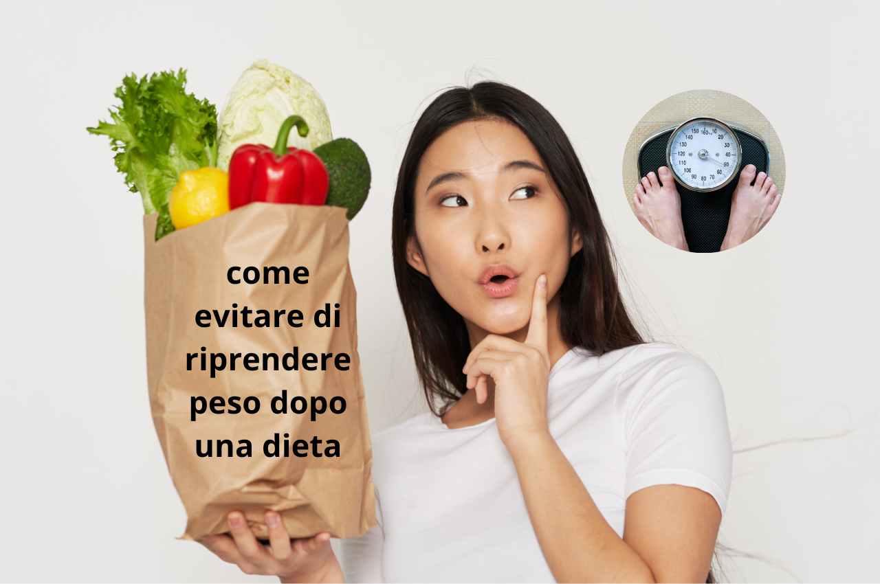 come evitare di riprendere peso dopo una dieta