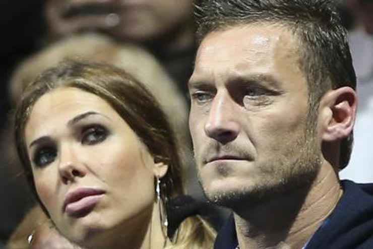 Ilary Blasi e Francesco Totti