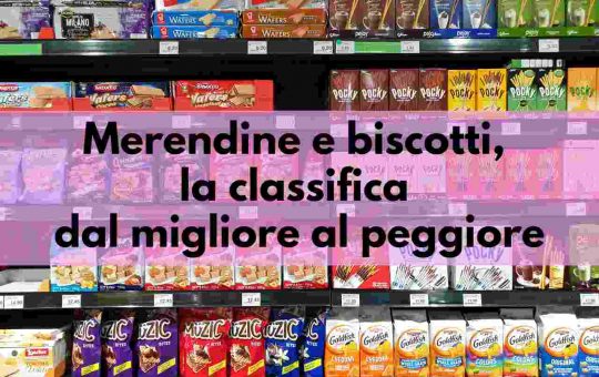 snack confezionati sani e non