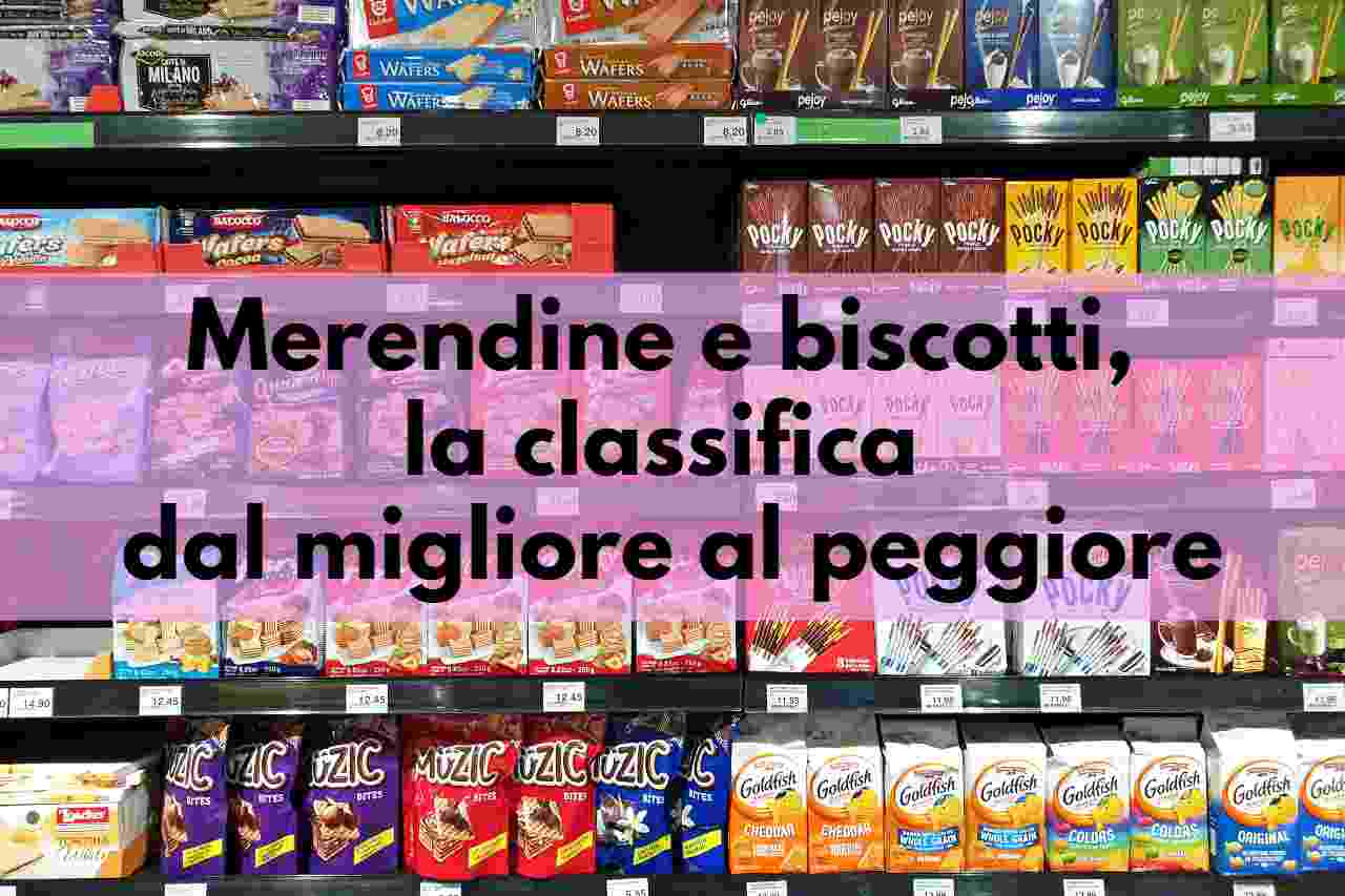 snack confezionati sani e non