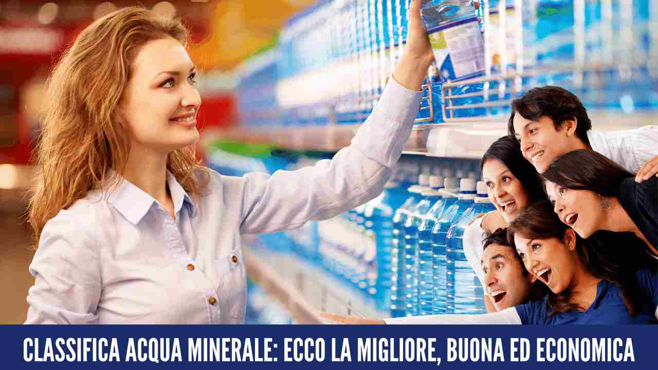 migliore acqua minerale