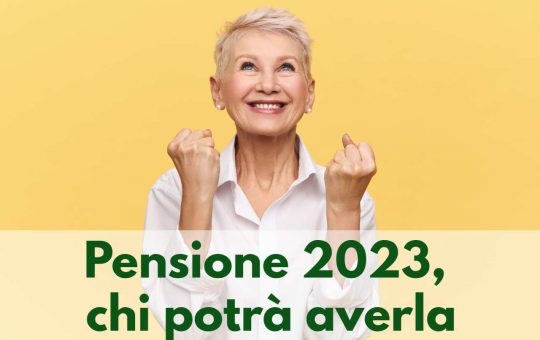 pensioni 2023
