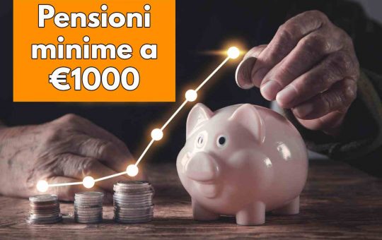 aumento pensioni governo