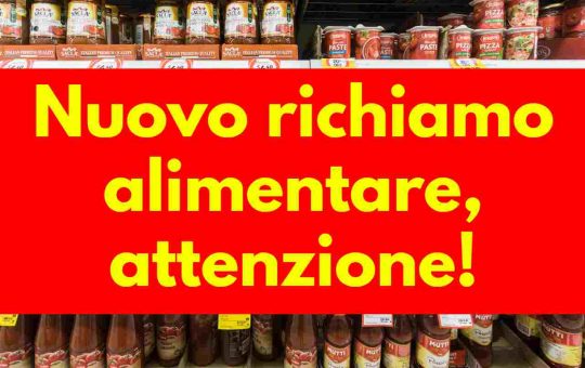 richiamo salsa per rischio fisico