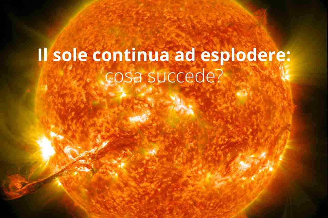 sole esplode