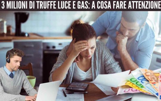 truffa luce e gas