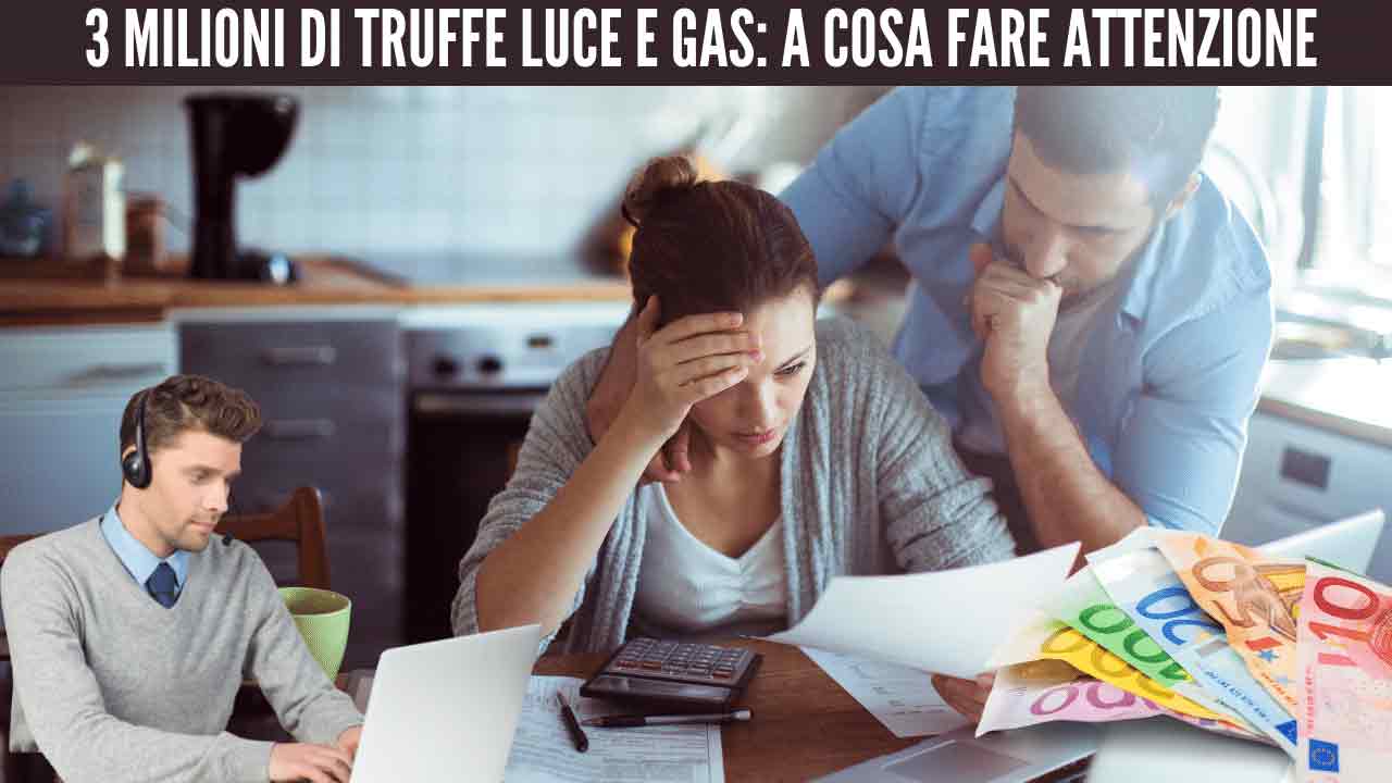 truffa luce e gas