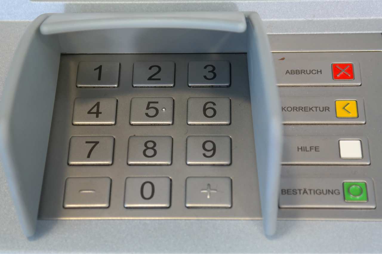 tastiera bancomat