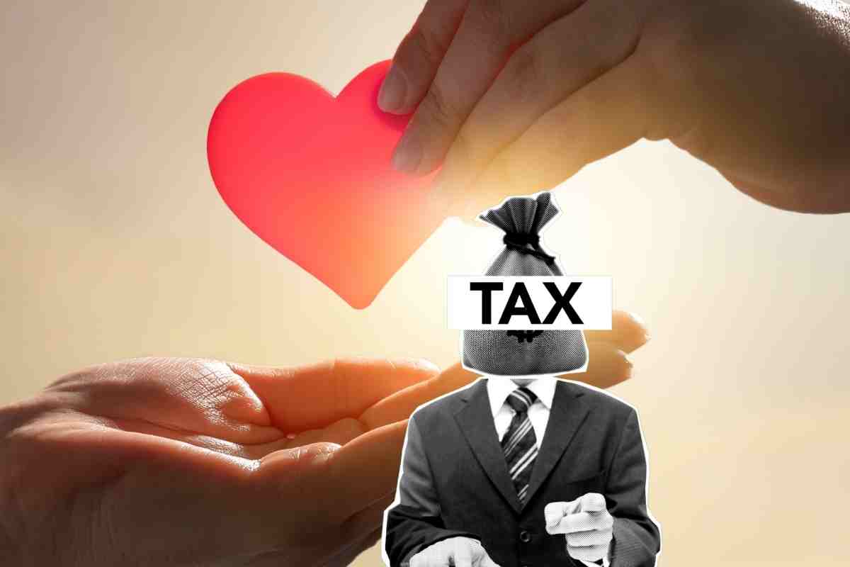 Donazione tasse