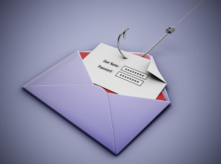 Il furto di dati personali tramite mail o SMS falsi si chiama "phishing". - Solofinanza.it