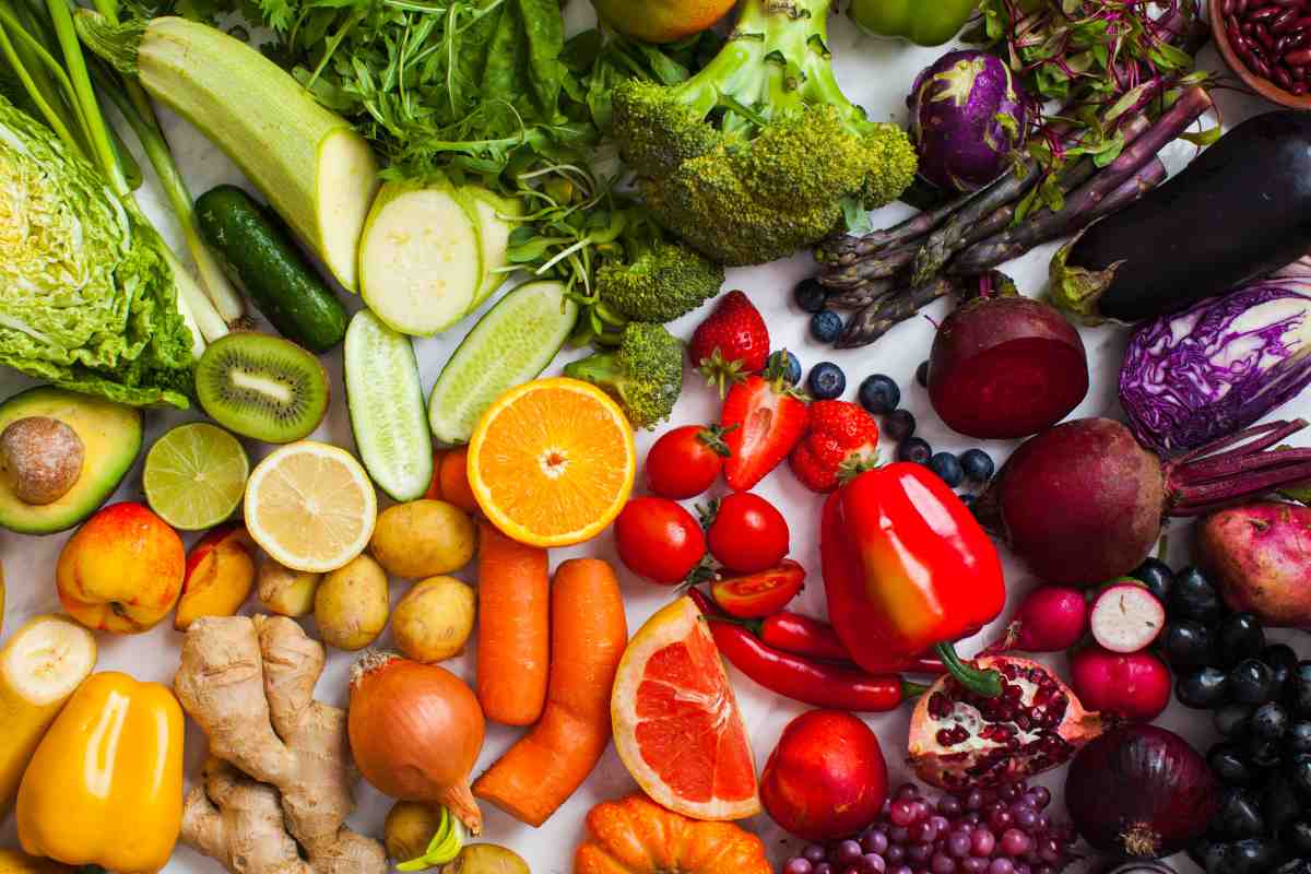 Vitamine della frutta e verdura