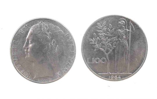 100 lire minerva