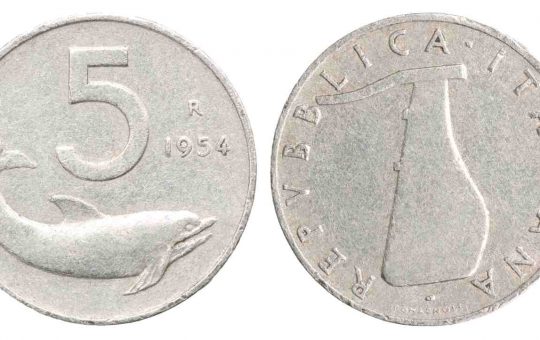 5 lire delfino