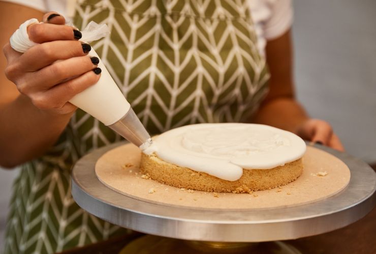 Preparazione torta