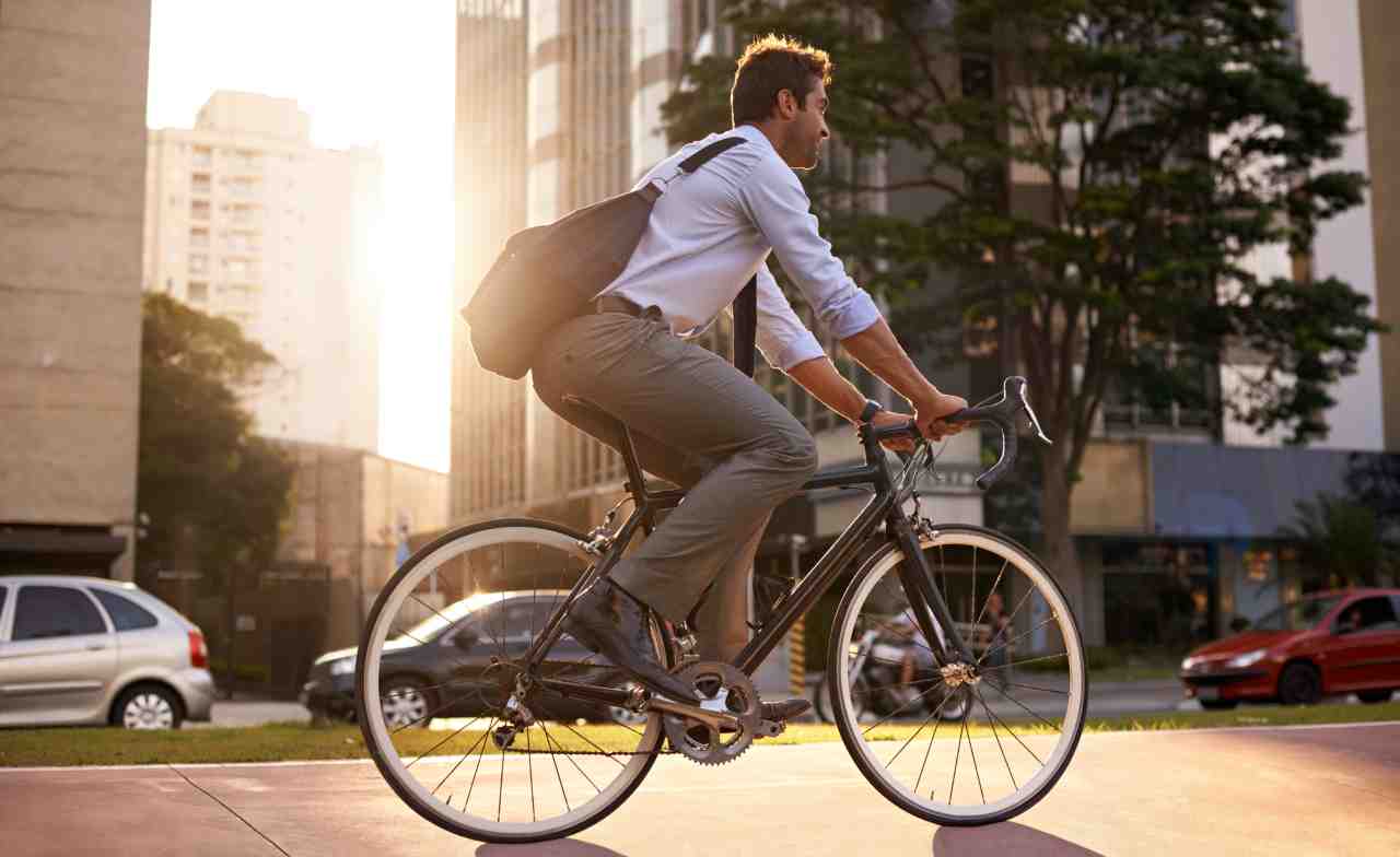 andare a lavoro in bici